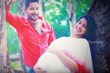 Syamala Maternity Photo Shoot